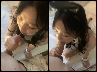 Thỏ con dâm dục thích bú cây hàng to