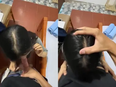 Xin má qua nhà bạn học thêm, nữ sinh c3 bị anh yêu xả sữa chua vào mồm