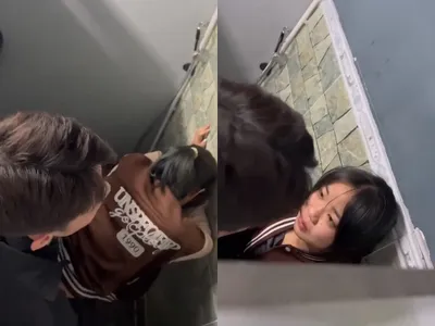 Phát hiện đôi cây hàng sâu vụng trộm quan hệ nhau trong toilet cf