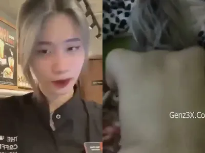 Lộ clip em nv coffee house bị bồ làm tình tả tơi p2
