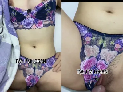 Xoạc em em người yêu vú bự trong bộ đồ lót tím mới tặng